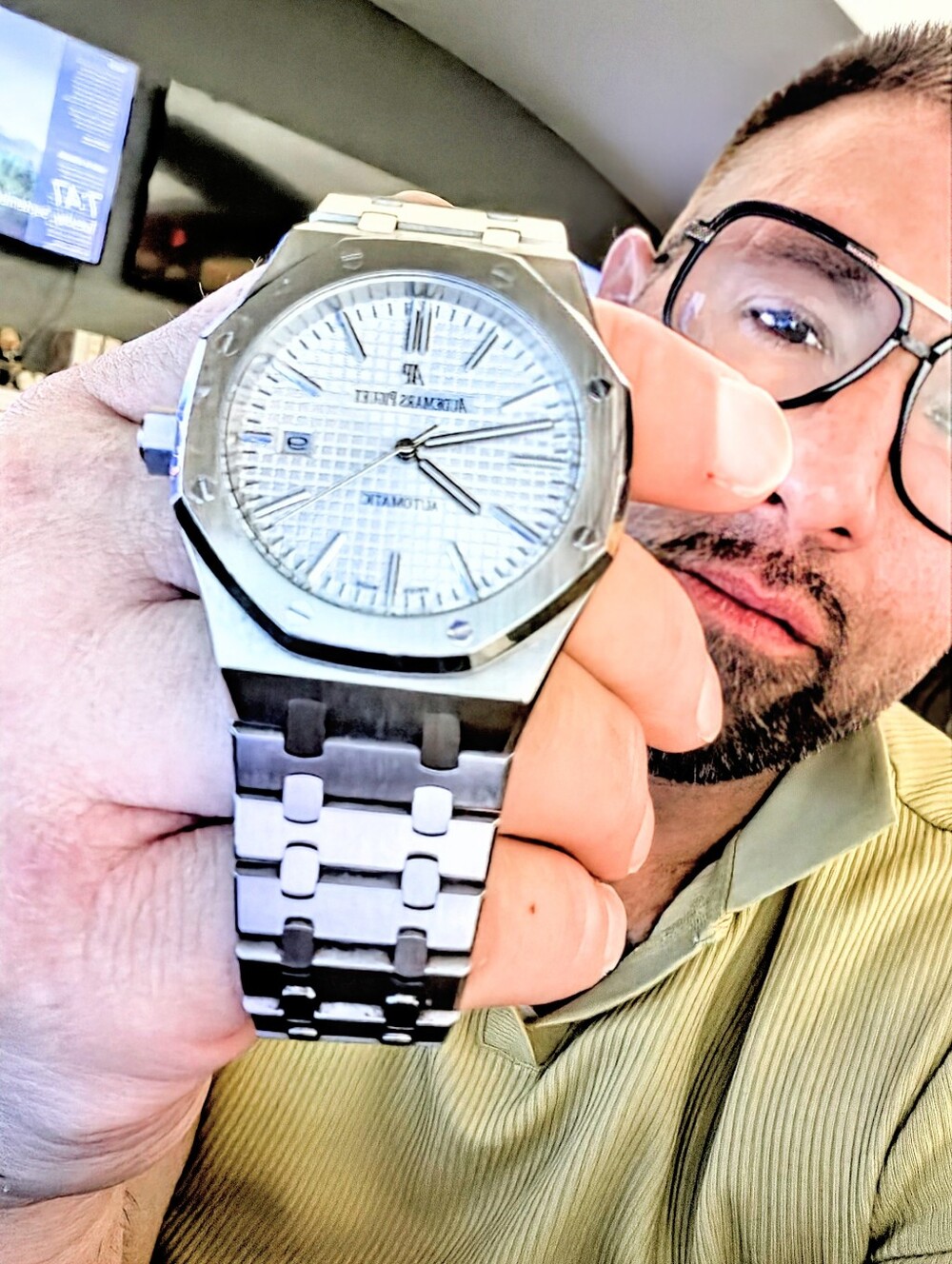 AP 1:1 Automatic Stainless Steel Men's Watch